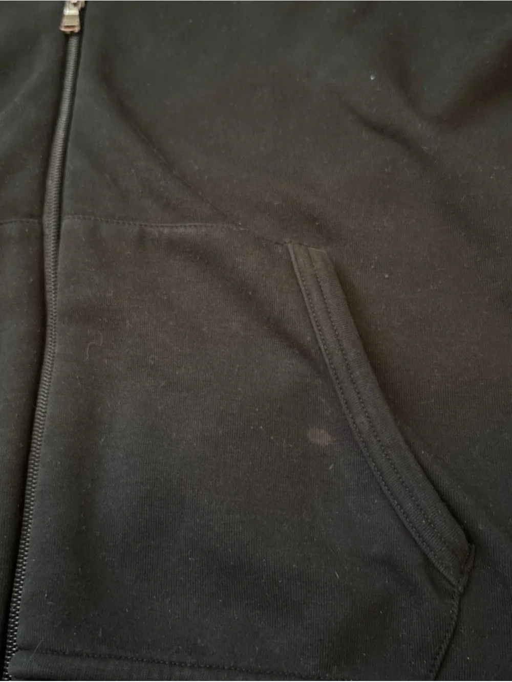 Polo by Ralph Lauren Black Full-Zip Hooded Sweater